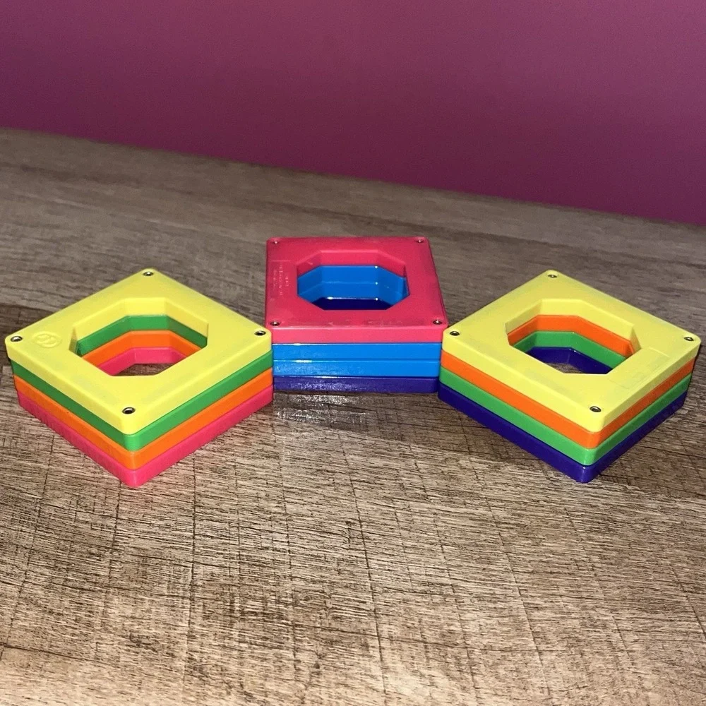 Kids 12 pc‎ Lot Magformers Magnetic Building Blocks Tiles Toy, 3+